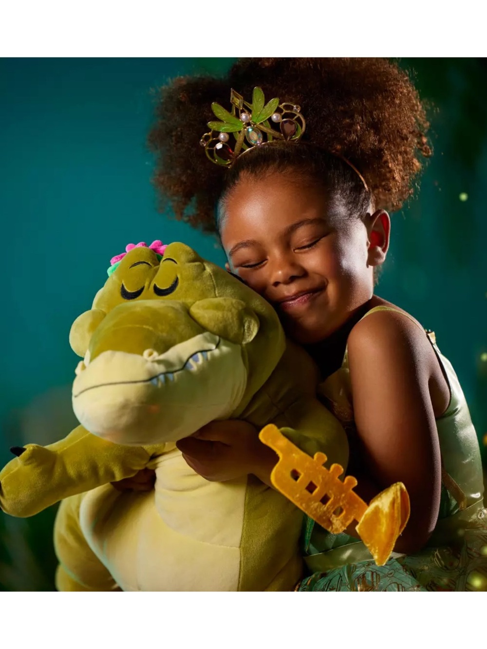Disney Louis Cuddleez Plush – Tiana's Bayou Adventure – Large 24''
